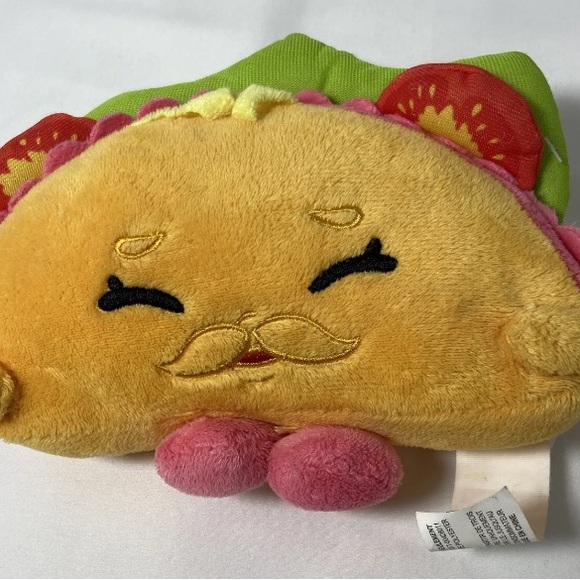 Shopkins Taco Terrie Taco Stuffed Plush Pillow Toy 2013 6" - Picture 3 of 5